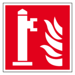 Brandkraan sticker
