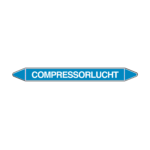 Leidingmarkering Compressorlucht sticker