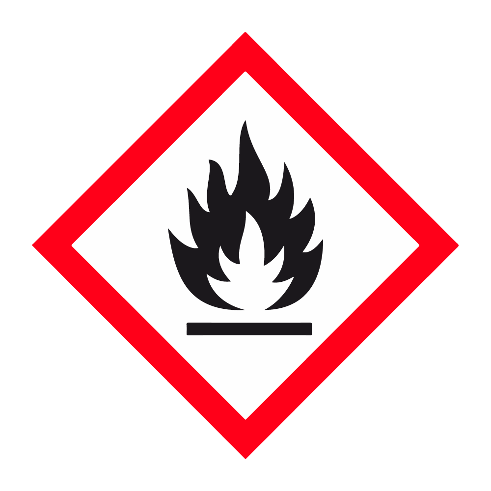 GHS02-ontvlambare-stoffen-sticker.png GHS02 Ontvlambare Stoffen sticker - Afbeelding 1
