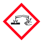 GHS05 Bijtende Stoffen sticker