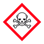 GHS06 Giftige Stoffen sticker