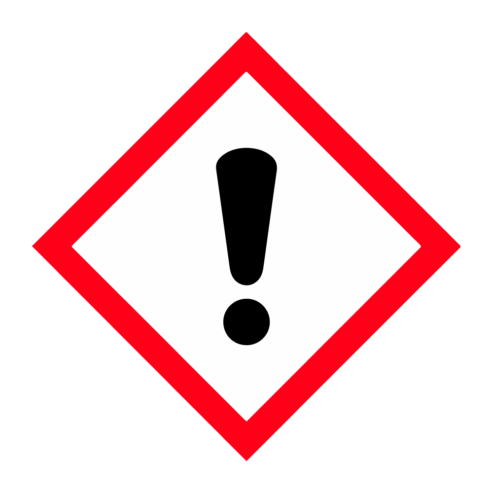 GHS07-irriterende-stoffen-sticker.png GHS07 Irriterende Stoffen sticker - Afbeelding 1