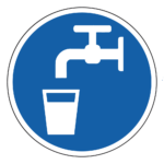 Gebodssticker drinkwater